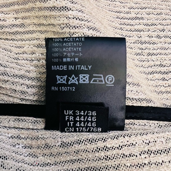 AMIRI Black Sequin Collar Jacket - Picture 8 of 8